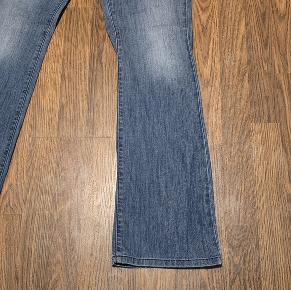 Vintage Guess Daredevil Bootcut Jeans Womens 30 Distressed Blue Denim E79 - Picture 3 of 15